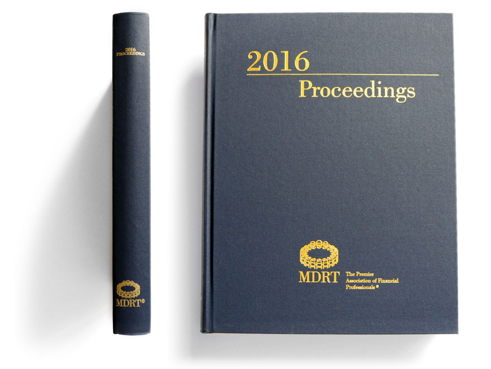 MDRT Proceedings Spine/Cover
